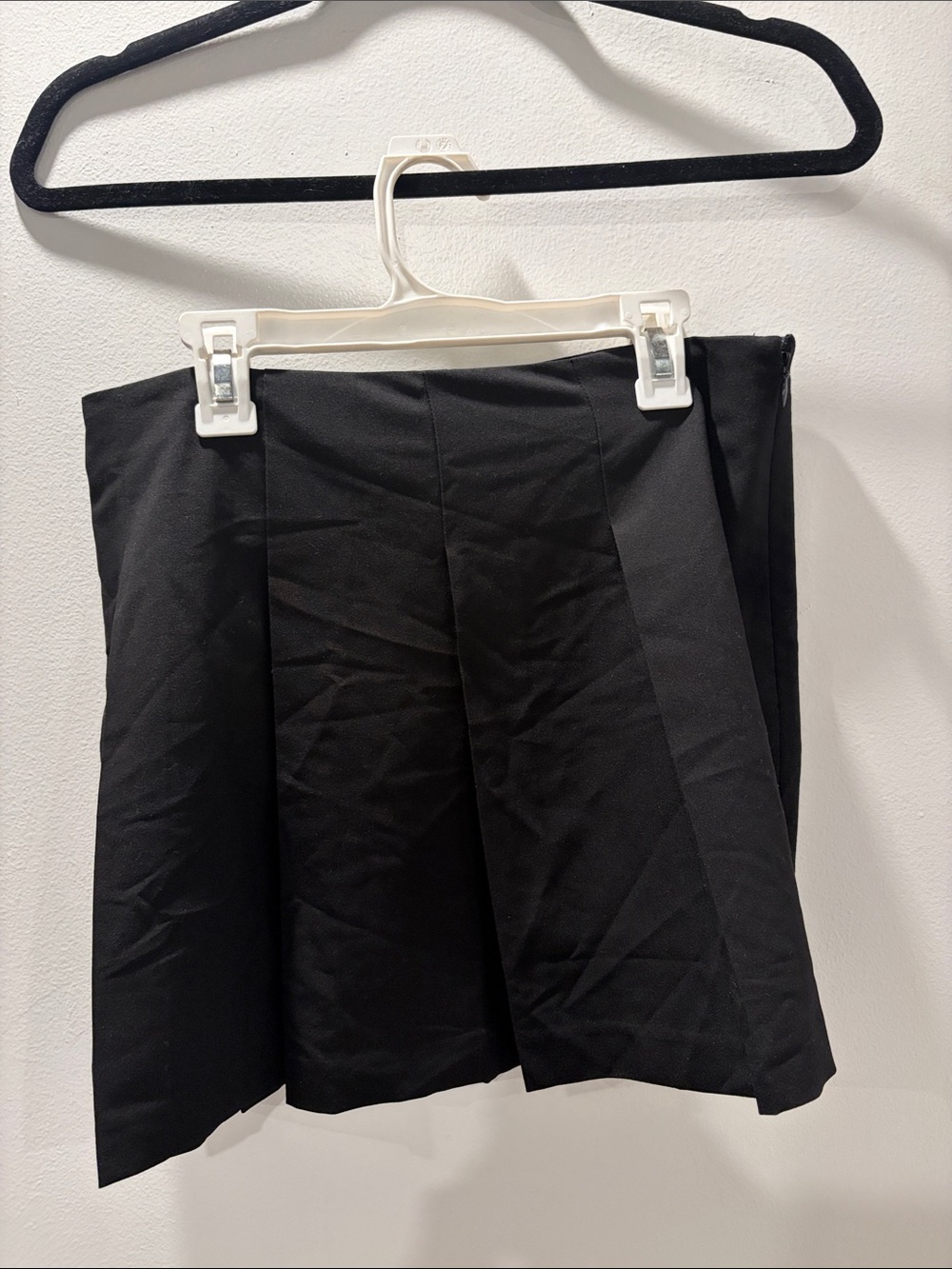 ASOS Black Pleated Skort